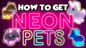 How to Get Neon Pets in Adopt Me